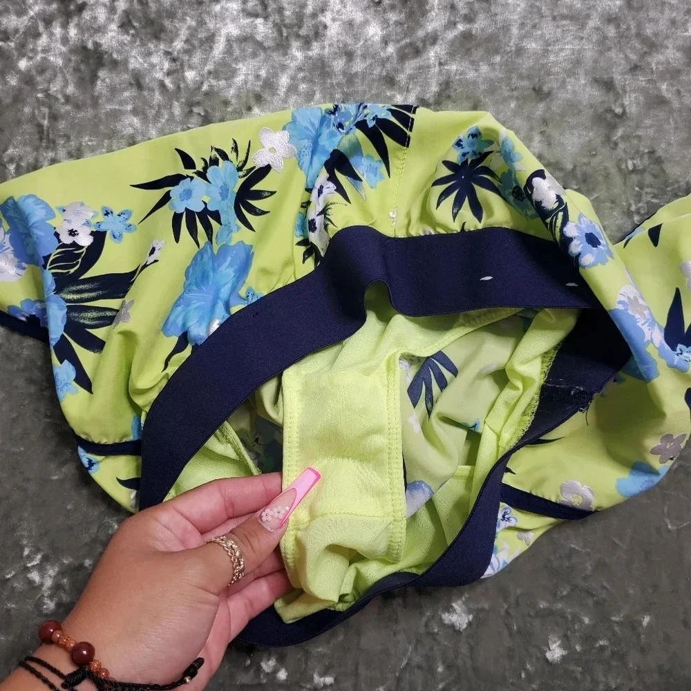 Justice Floral Athletic Shorts